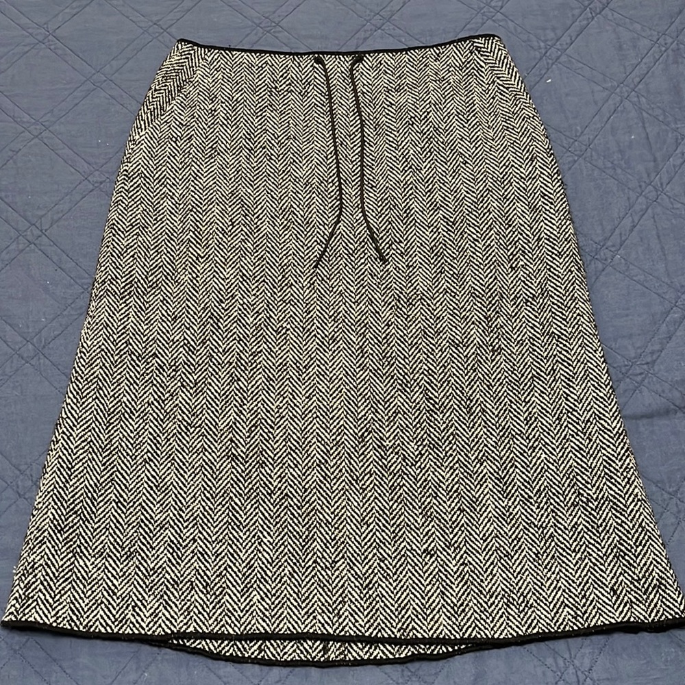 Black and White Skirt